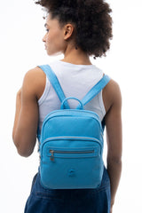 Benetton Logo Baskı Detaylı Sırt Çantası Mavi