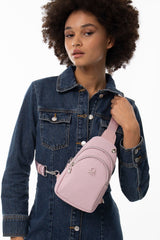 Benetton Çapraz Askılı Kadın Çantası Pembe