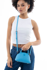 Benetton Çapraz Askılı Kadın Çantası Mavi