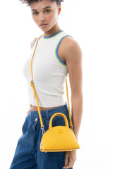 Benetton Çapraz Askılı Kadın Çantası Sarı