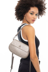 Benetton Çapraz Askılı Kadın Çantası Altın