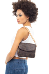 Benetton Çapraz Askılı Kadın Çantası Kahve - Açık Camel