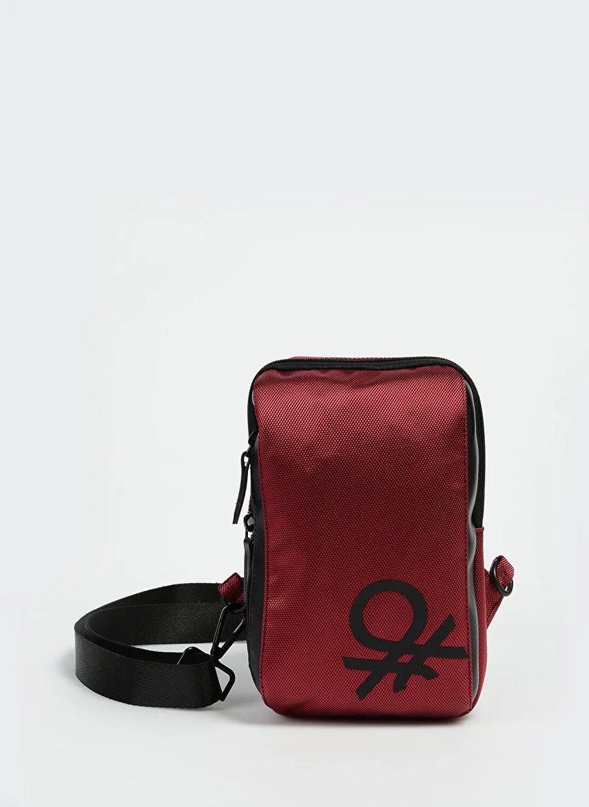 Benetton İmperteks Kumaş Bel Çantası Bordo