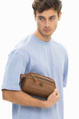 Benetton Erkek Portföy El Çantası Taba