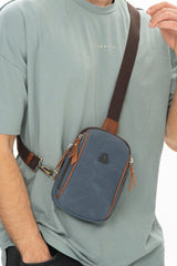 Benetton Çapraz Askılı Çanta Lacivert