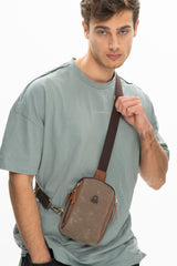 Benetton Çapraz Askılı Çanta Kahve