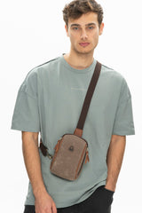 Benetton Çapraz Askılı Çanta Kahve