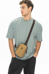 Benetton Çapraz Askılı Çanta Bej