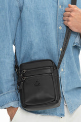 Benetton Çapraz Askılı Çanta Siyah