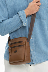 Benetton Çapraz Askılı Çanta Taba