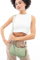 Benetton Kadın Omuz Çantası Yeşil