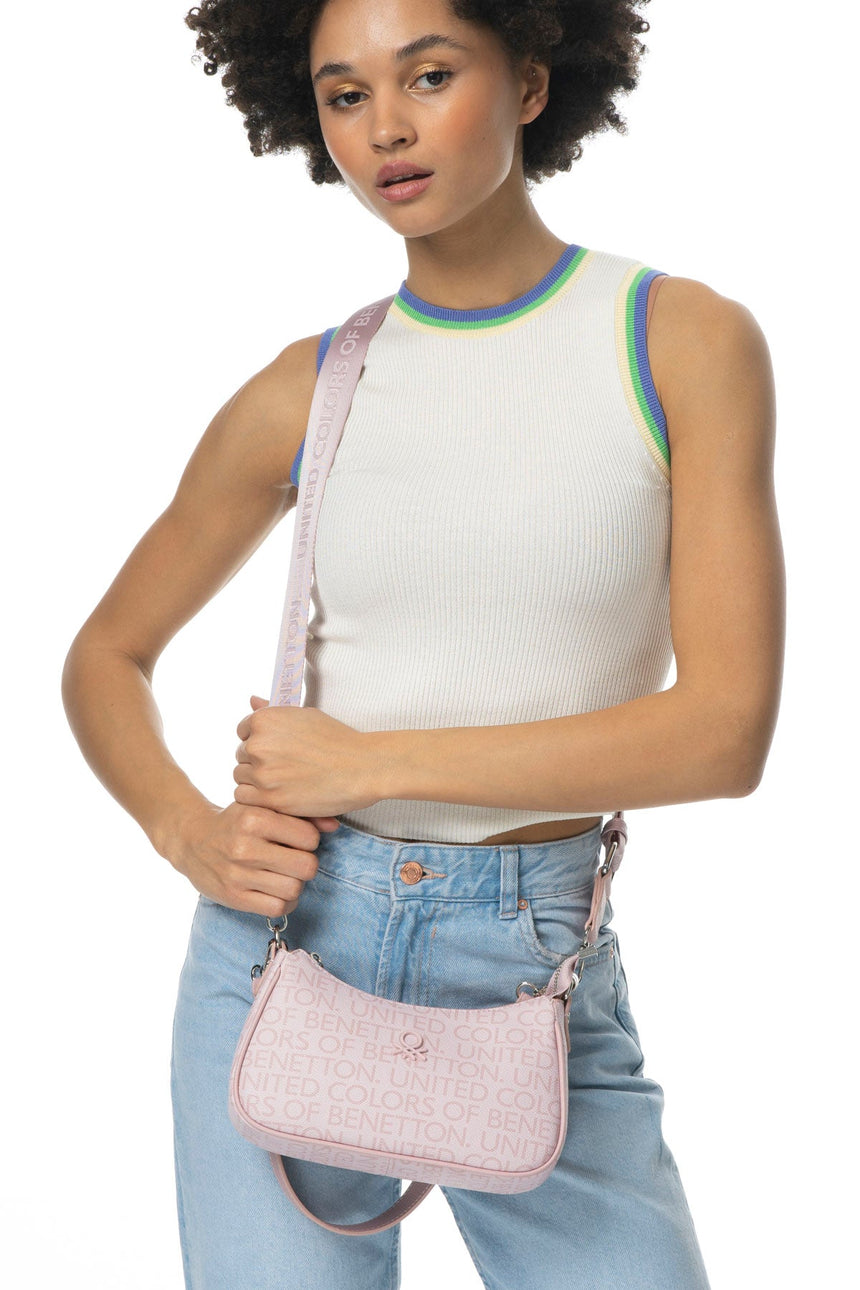 Benetton Kadın Omuz Çantası Pembe
