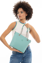 Benetton Kadın Omuz Çantası Su Yeşili