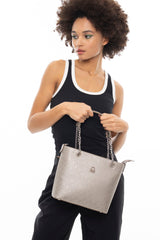 Benetton Kadın Omuz Çantası Altın