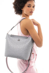 Benetton Kadın Omuz Çantası Platin