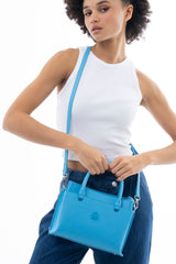 Benetton Uzun Askı Detaylı El Çantası Mavi