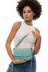 Benetton Uzun Askılı Omuz Çantası Su Yeşili