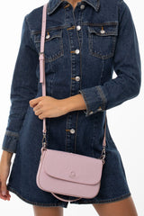 Benetton Uzun Askılı Omuz Çantası Pembe