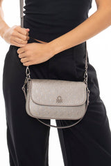 Benetton Uzun Askılı Omuz Çantası Altın