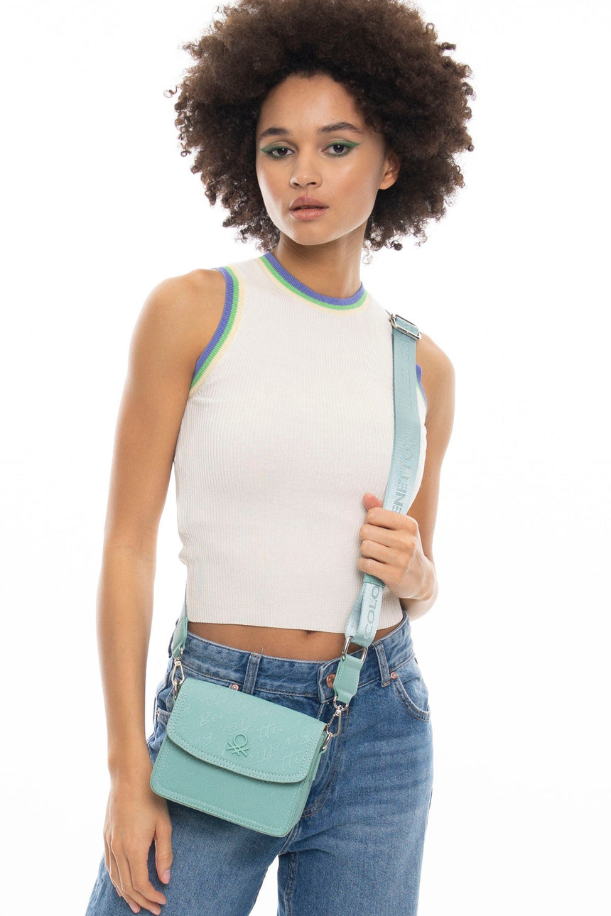 Benetton Kadın Çantası Su Yeşili