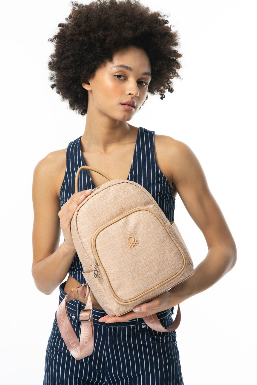 Benetton Kadın Omuz Çantası Camel - Açık Camel