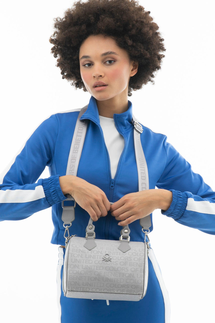 Benetton Speedy El Çantası Açık Gri