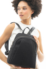 Benetton Logo Yazılı Sırt Çantası Siyah