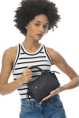 Benetton Mini Çapraz Askılı Çanta Siyah