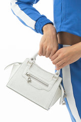 Benetton Mini Çapraz Askılı Çanta Beyaz