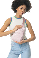 Benetton İki Bölmeli Bel Çantası Pembe