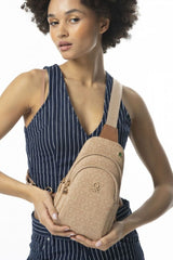 Benetton İki Bölmeli Bel Çantası Açık Camel - Camel