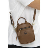 Benetton Tutma Kulplu Çapraz Askılı Çanta Taba