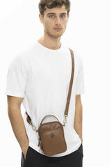 Benetton Tutma Kulp Detaylı Çapraz Askılı Çanta Taba