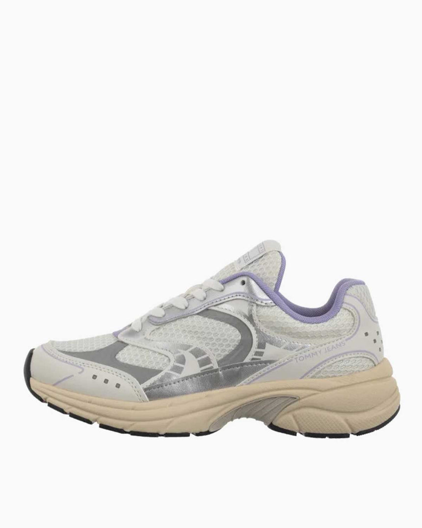 Tommy Hilfiger Arşiv 25 Kadın Sneaker Ecru/Pale Amethyst