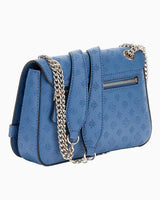 Guess Arlena Convertible Flap Omuz Çantası Slate Grey