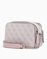 Guess Noelle Crossbody Zincir Detaylı Çapraz Askılı Çanta Orchid Logo