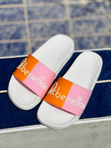 Benetton Kadın Terlik Beyaz - Turuncu