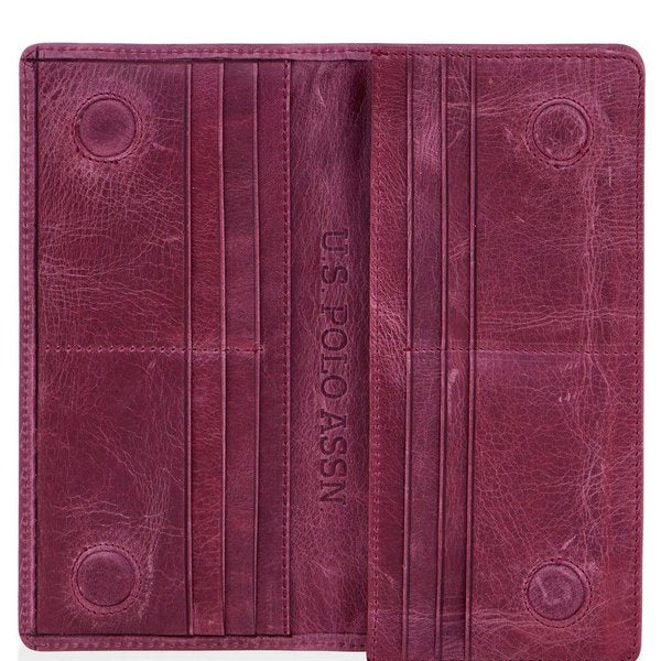 Us Polo Assn Kadın Cüzdanı Mürdüm