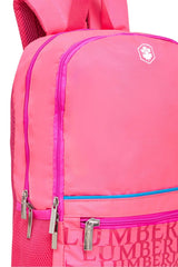 Lumberjack Fermuar Detaylı Sırt Çantası Pembe
