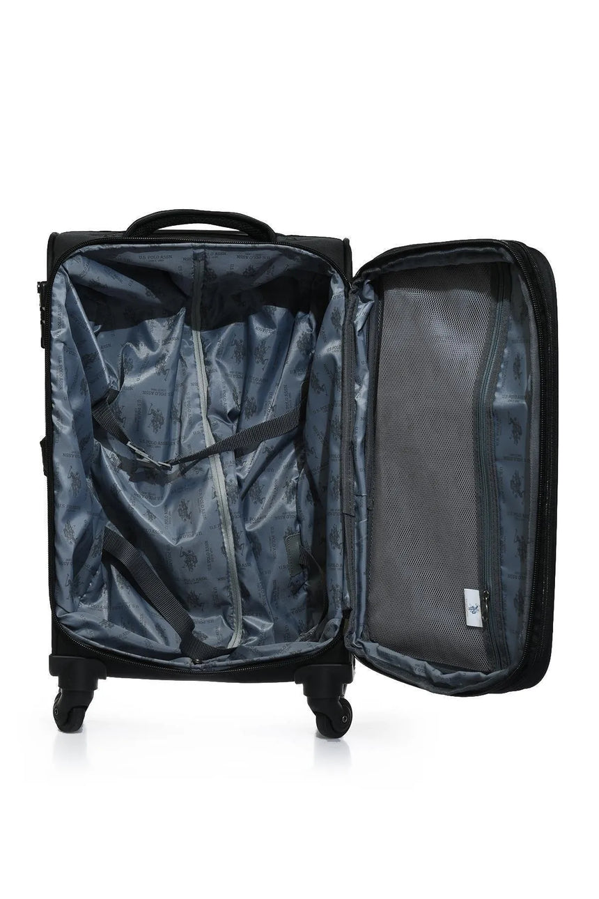 Us Polo Assn Kumaş Kabin Boy Valiz Siyah