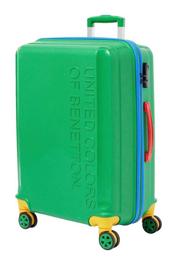 Benetton Kabin Boy 50 Cm Valiz Yeşil