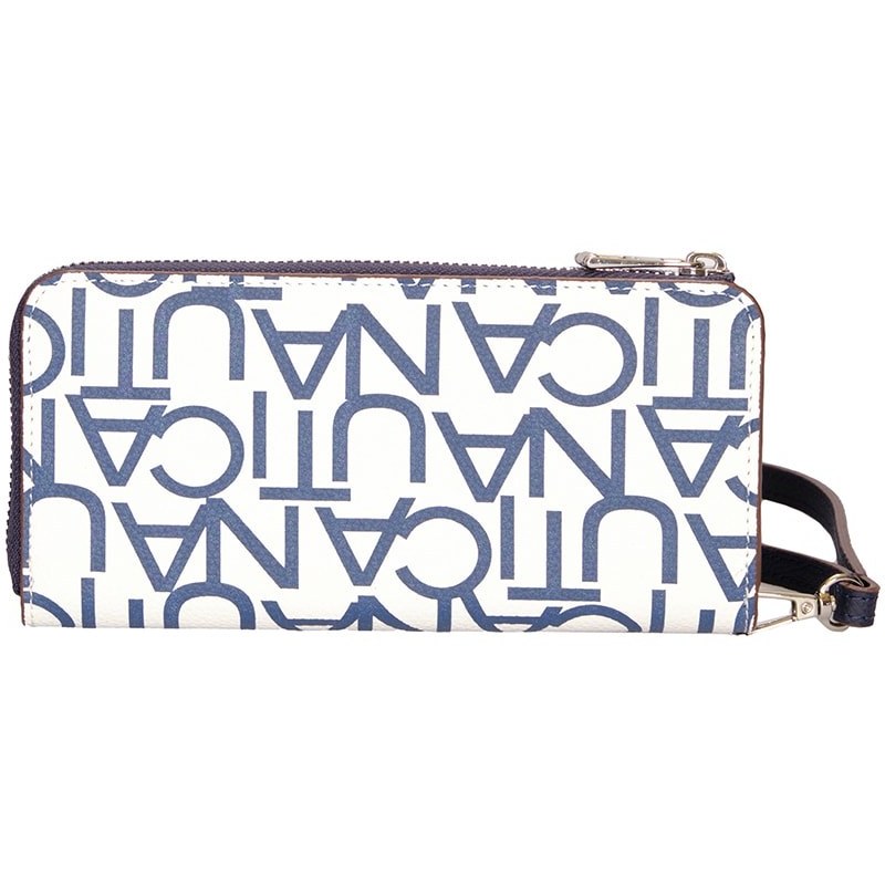 Nautica Kadın Cüzdanı Beyaz - Lacivert