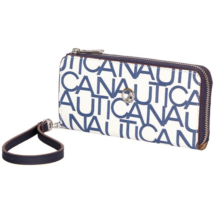 Nautica Kadın Cüzdanı Beyaz - Lacivert
