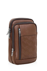 Us Polo Assn Çapraz Askılı Erkek Çantası Kahverengi