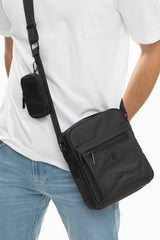 Benetton Çapraz Askılı Çanta Siyah