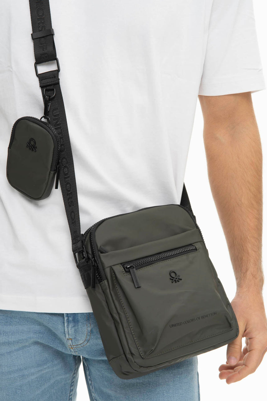 Benetton Çapraz Askılı Çanta Haki