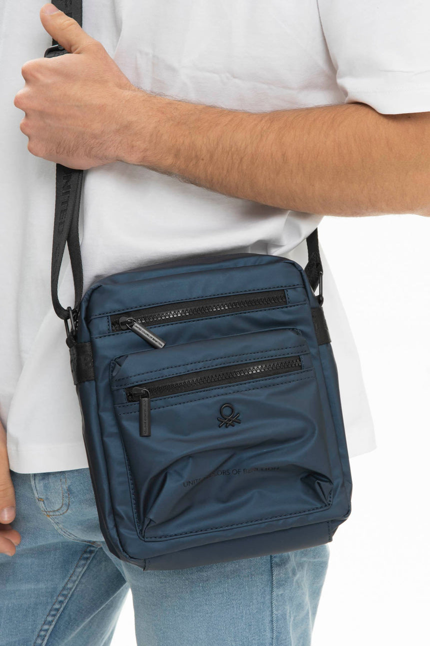 Benetton Çapraz Askılı Çanta Lacivert