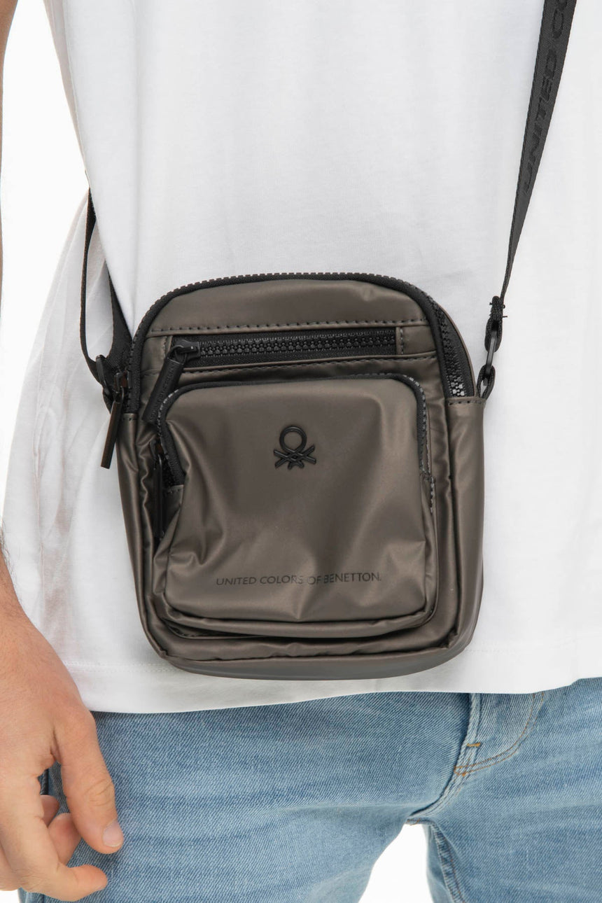 Benetton Çapraz Askılı Çanta Bronz