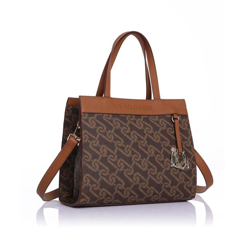 Us Polo Assn Kadın Omuz Çantası Kahve-Taba