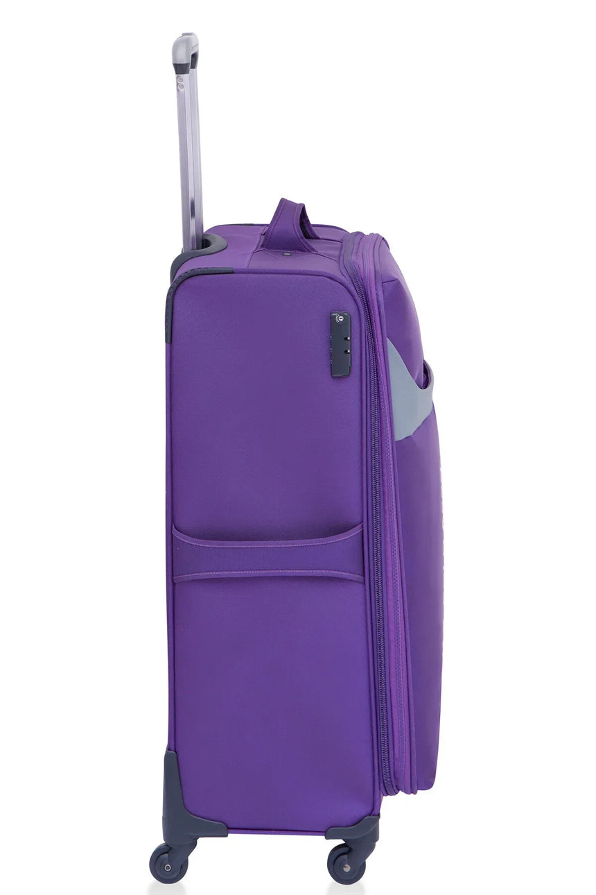 Us Polo Assn Kumaş Kabin Boy Valiz Mor